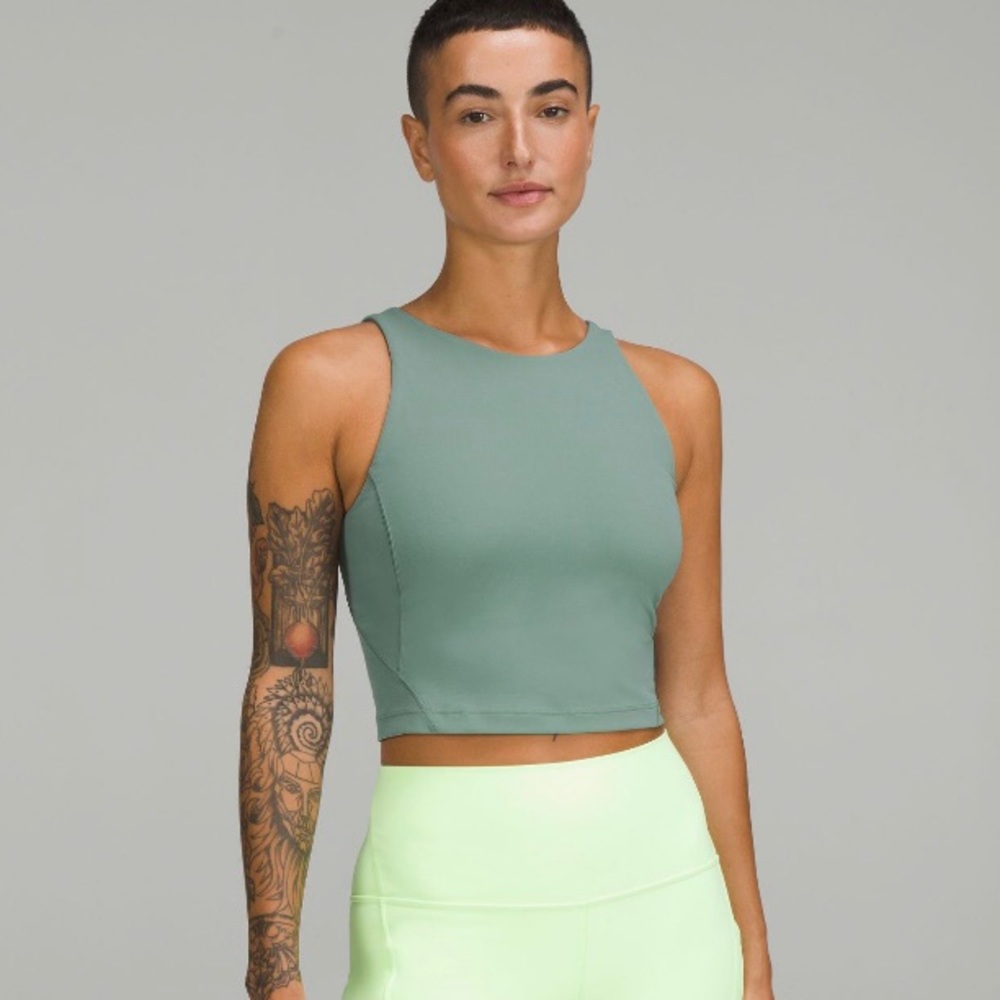 lululemon athletica Green Tank Top